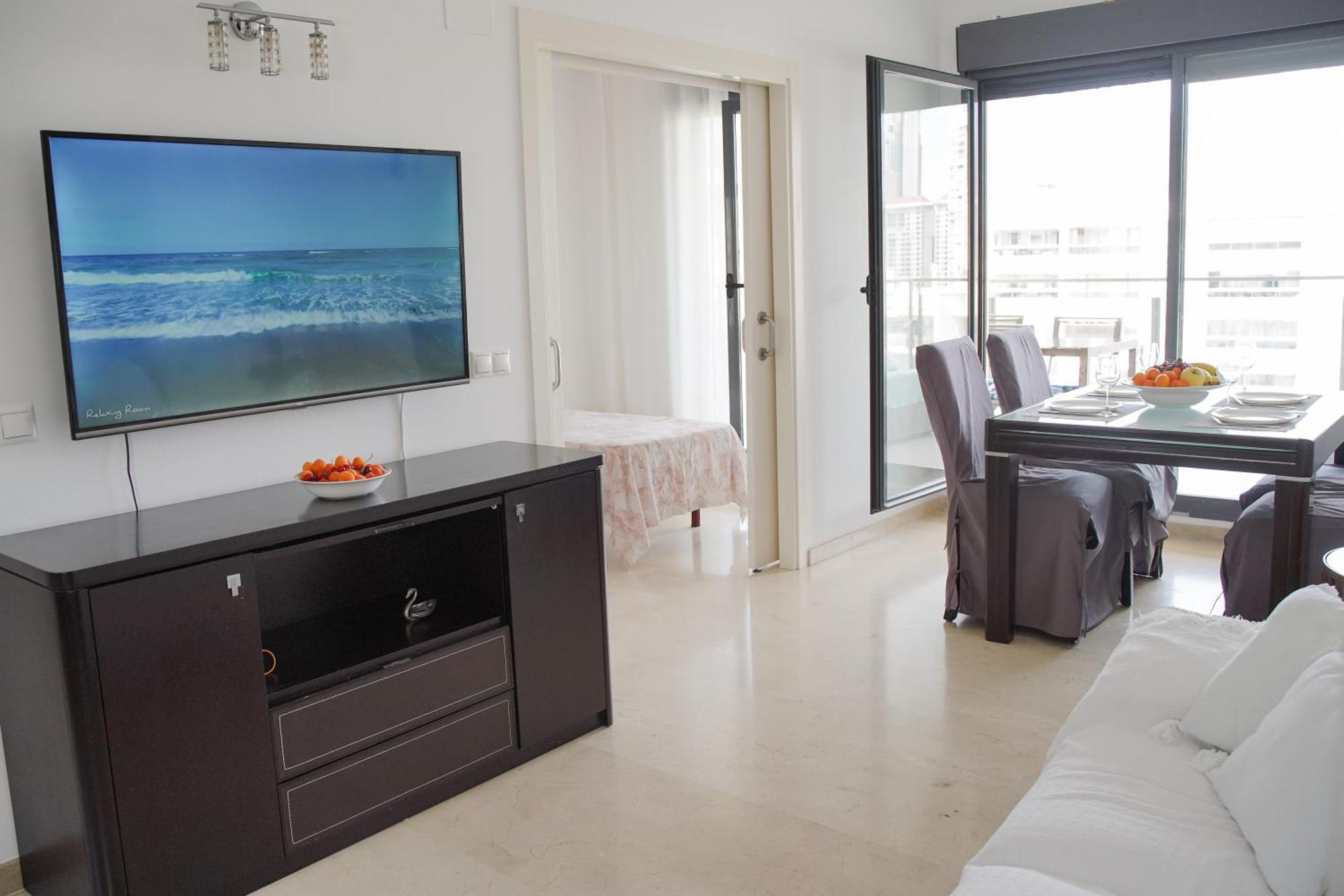 Apartamento Amplio apartamento con vistas a la playa Benidorm Exterior foto